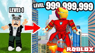 Demir Adam Oluyorum !! Süper Kahraman  Roblox