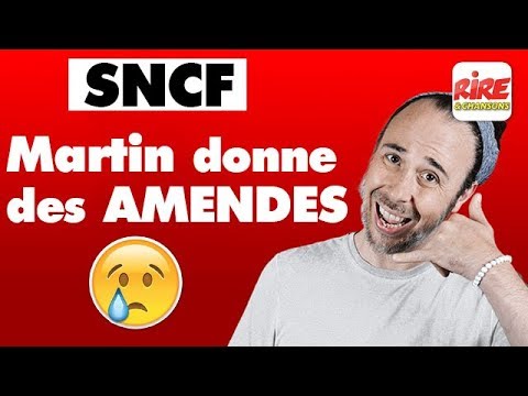 Martin se fait passer pour un contrôleur SNCF - L' appel trop con de Rire et Chansons