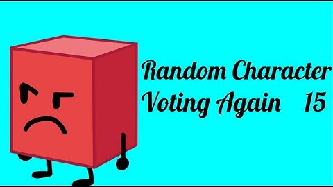 Random Character Voting Again 15