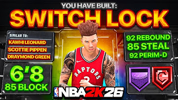 THE ONLY LOCK BUILD THAT CAN TRULY GUARD 1-5 IN NBA 2K26..