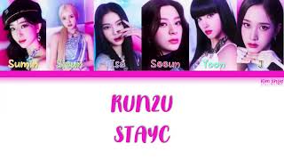 STAYC (스테이씨) – RUN2U Lyrics (Han|Rom|Eng|COLOR CODED)