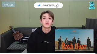 STRAY KIDS Bang Chan reaction to Monsta X - Rush Hour MV