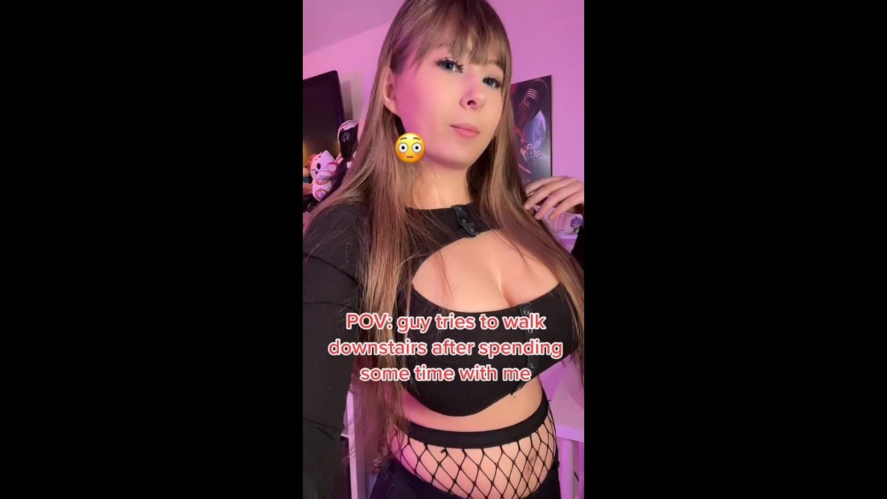 When he tries to walk downstairs... 😳