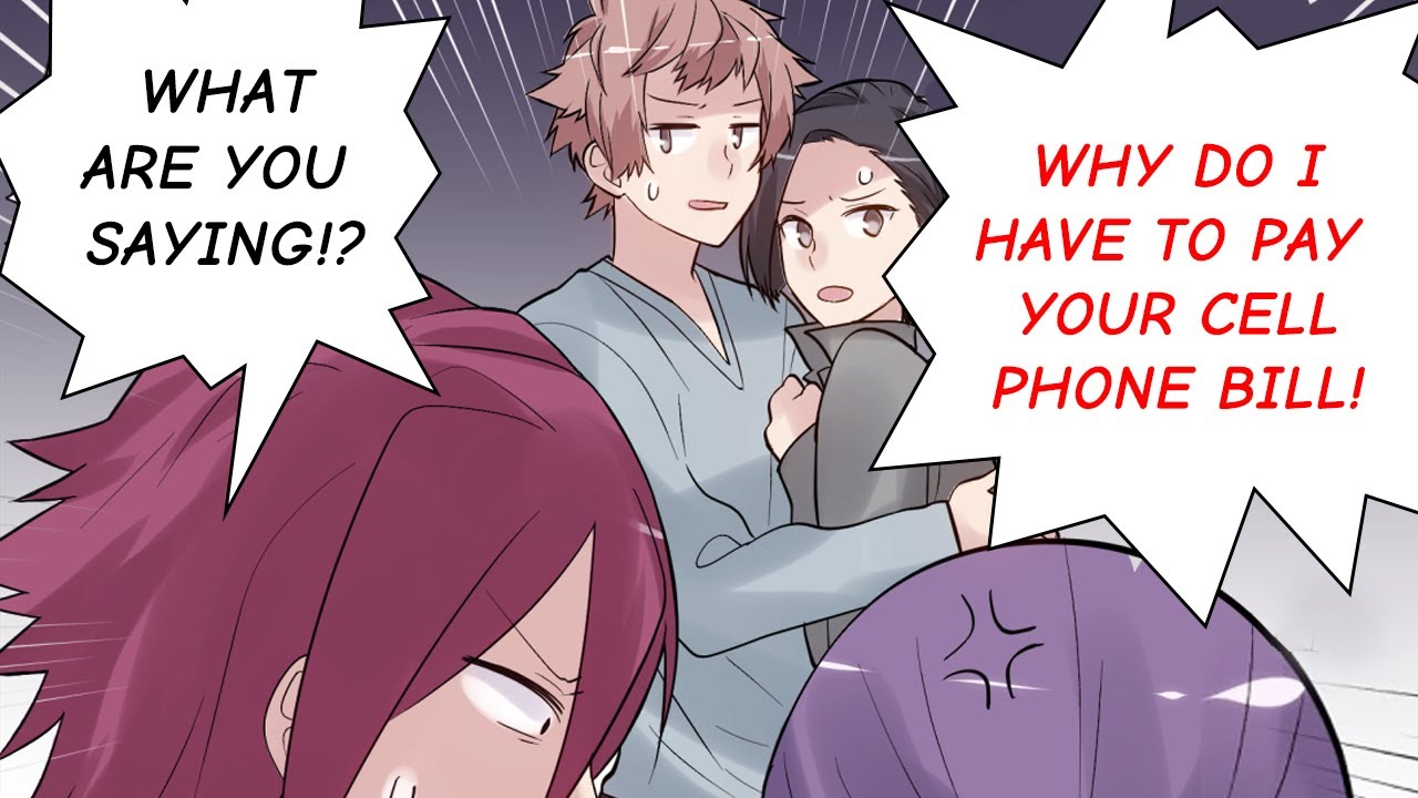 My friend stole my phone thinking she could use my unlimited data plan but... [Manga Dub]