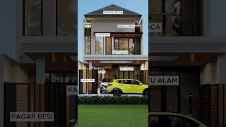 Download Lagu Inspirasi desain rumah 2 lantai. minimalis tapi tetap berkelas#denahrumah#arsitek  #jasadesainrumah MP3