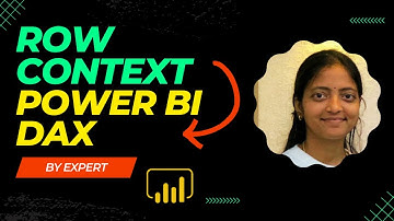 What is Row Context in Power BI DAX | How are Calculated column & measures evaluated in row context