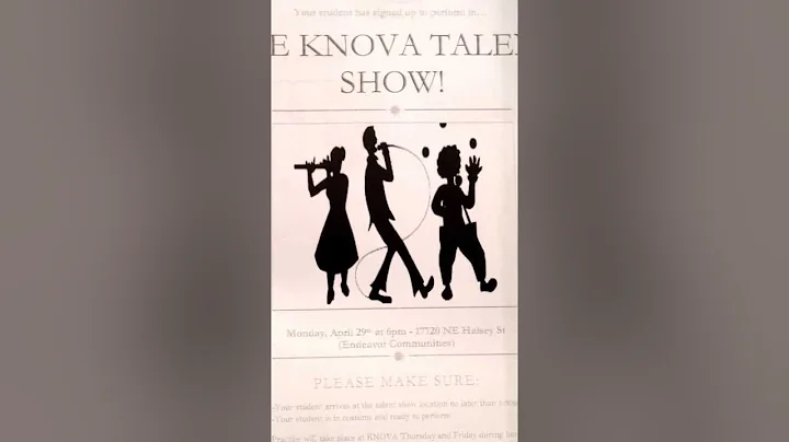 Laura's talent show song