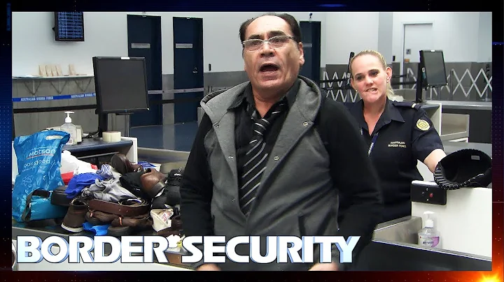 Ex-Convict Yells at Officers During Heated Questioning | S14 Ep8 | Border Security Australia