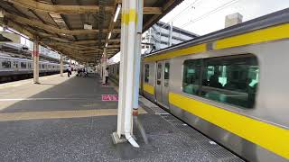 中央総武線E231系500番台A511稲毛駅発車