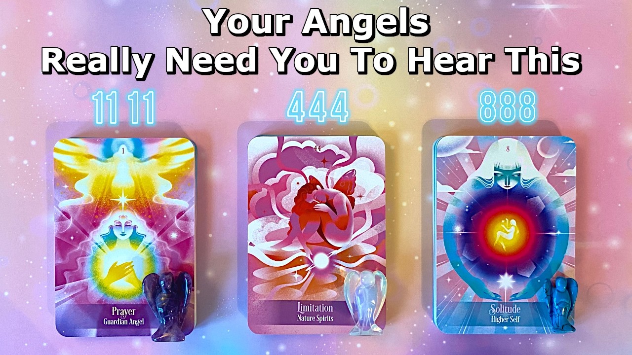 ✨🩵 Your Angels Really Need You To Hear This Message! 🌈✨ Timeless Pick a Card Reading 🪽✨
