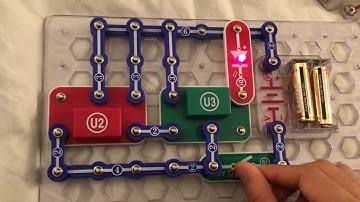 Electronic Snap Kits Space War Flicker LED