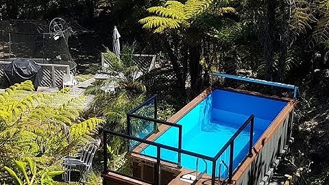 Shipping Container Pool DIY Design Ideas