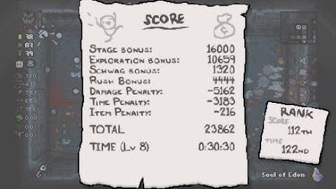 The Binding of Isaac Repentance: November 4th 2022 Daily Challenge! (PS4)