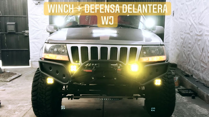 Winch bumper for 2004 jeep grand cherokee