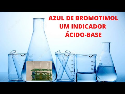 Vídeo: Qual é a cor do azul de bromotimol em pH alto?