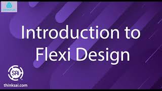 Dimatur – SAi - Flexi19 - Introduction to Flexi Design