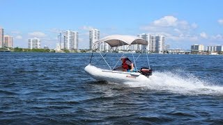 Saturn 11' SD330 Inflatable Boat with 15HP Outboard Motor