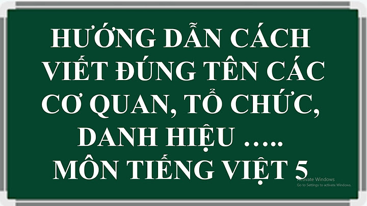 Cách đánh tên cơ quan đơn vị trong văn bản năm 2024