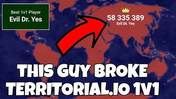 How this RANK 1 Player Cheated His Way To The Top in Territorial.io 1v1