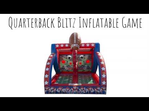 Quarterback Blitz Inflatable Game