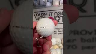 PROV1 &1x for .70 cents a ball 🤯 #prov1 #golf #golfball #golfer #golfgear