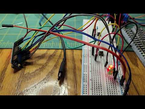 Kato turnout with LED indicator lights.