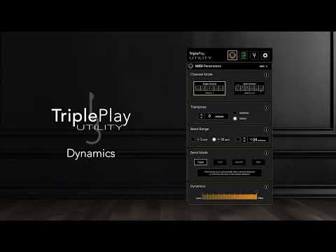 TriplePlay Utility: How to Control Dynamics