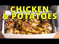 Italian Baked Chicken and Potatoes - Best Comfort Food!