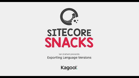 Exporting Language Versions