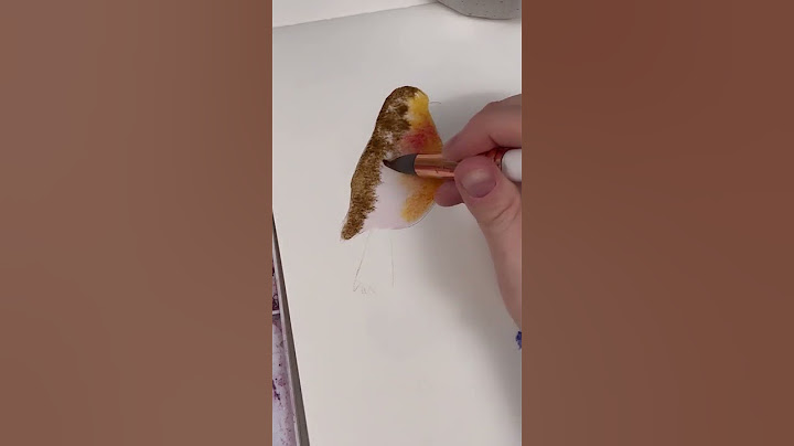 Let’s paint a robin from my new book ‘Watercolour Lessons’ #beginnerwatercolor #watercolor