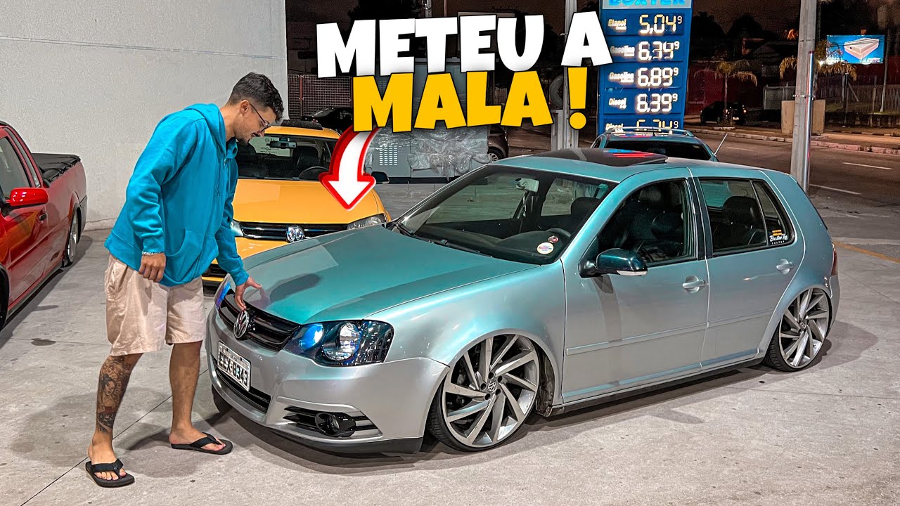 NA FIXA DE GOLFÃO REBAIXADO