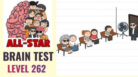 Brain Test All Star Level 262 | Find the bald criminal with a scar on his face | Walkthrough