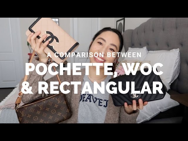 Louis Vuitton POCHETTE COUSSIN unboxing/LV- Chanel WOC Size Comparison. 