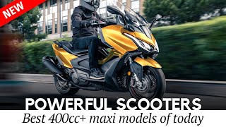 Most Powerful Maxi Scooters of 20242025 (AllNEW 400+ cc Lineup Review)