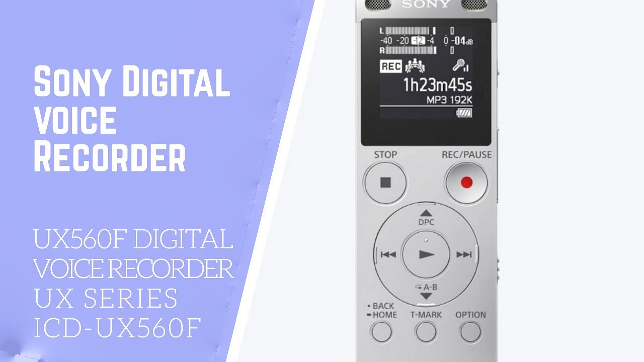 2019 Best Digital Voice Recorder Sony Voice Recorder Best Audio