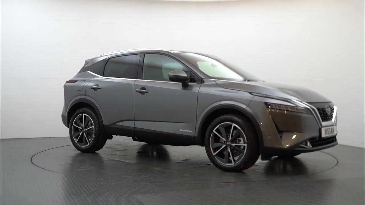 Stunning Nissan Qashqai 1.5 190 ePower Tekna in Gun Metallic at