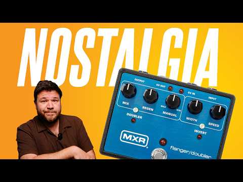 Big Rack, Tiny Pedal! MXR FLANGER/DOUBLER!