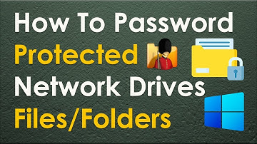 How To Password Protected Network Drives and Folders With Folder Guard