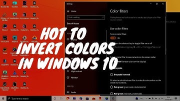 How To Invert Colors In Windows 10 PC in 2021 | LATEST