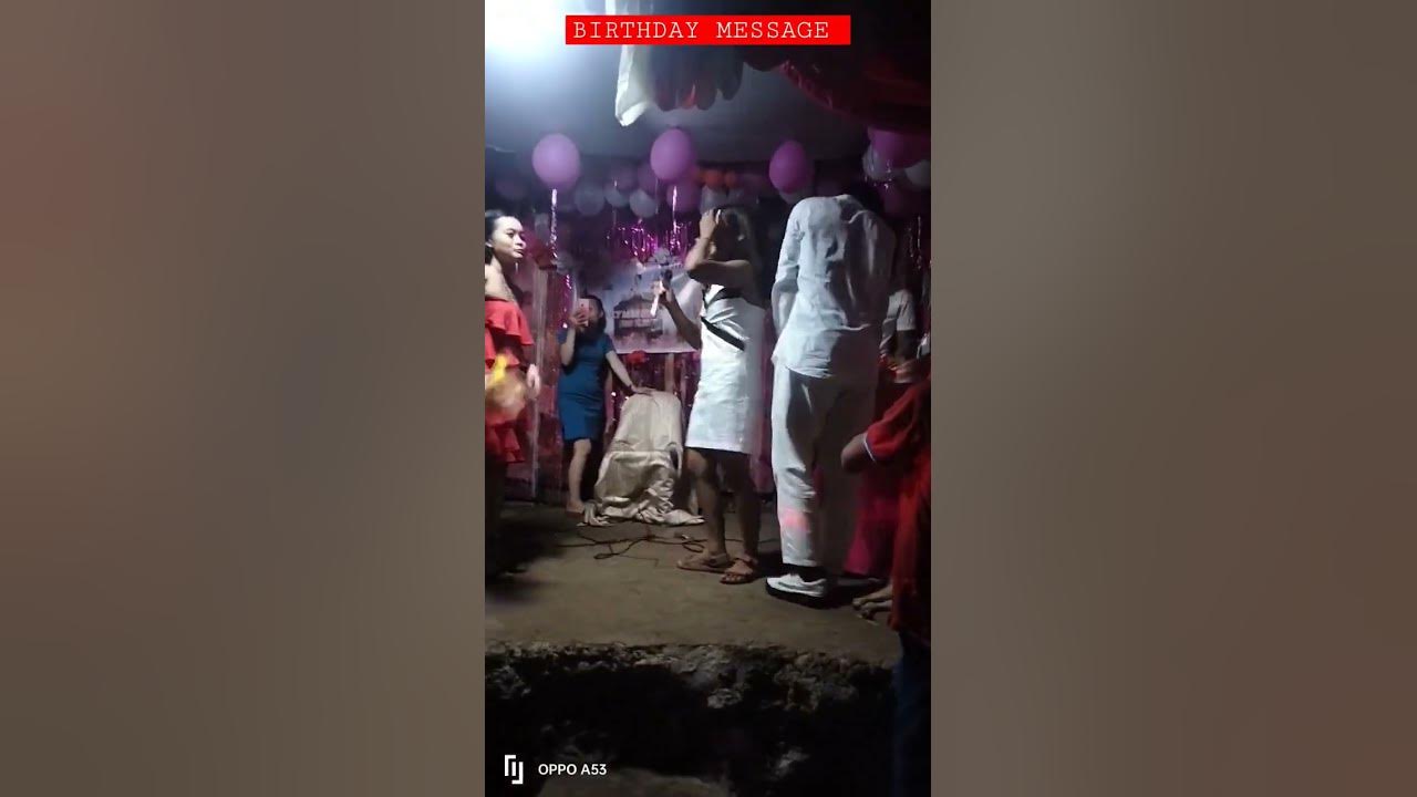 Birthday message for debutantsubscribetgofficialtv YouTube