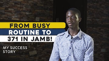 From Busy Routine to 371 In JAMB! Alabi Reveals His UTME Success Formula