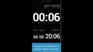 Tabata Stopwatch Pro for Android screenshot 2