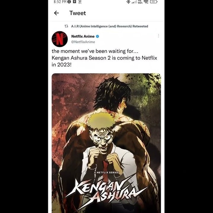 Kengan Ashura: 2ª parte já está disponível na Netflix