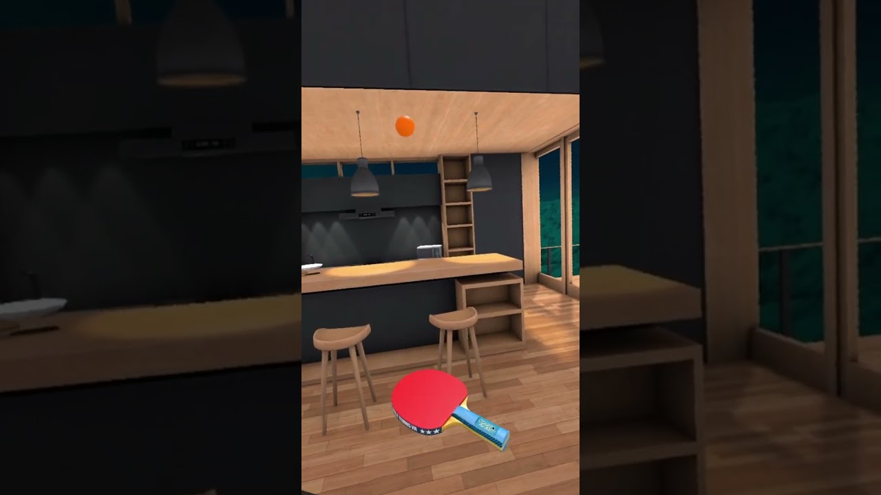 VR Ping Pong Trickshots #shorts
