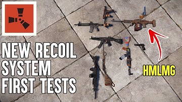 NEW RUST RECOIL UPDATE FIRST INITAL TESTS (HMLMG)