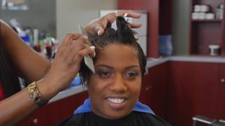 HOW TO  Clipper Cut, Style, Mold and Curl@CRAZYABOUTANGEL