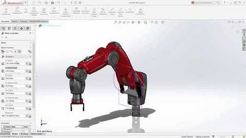 SOLIDWORKS 2016 -  Animate Assembly Motion