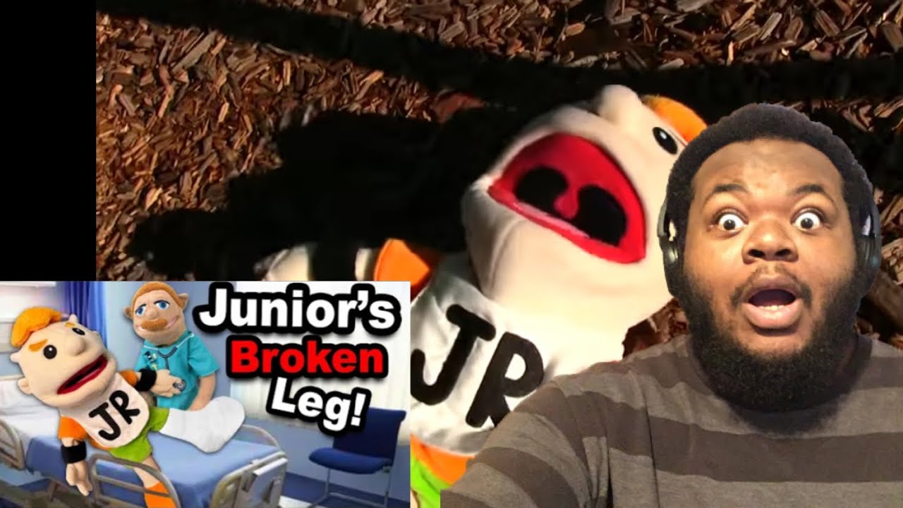 SML Movie: Junior's Broken Leg! (REACTION) #smlmovie #sml 😂 - YouTube