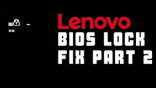 Lenovo Thinkpad BIOS lock removal TWO The Sequel T430