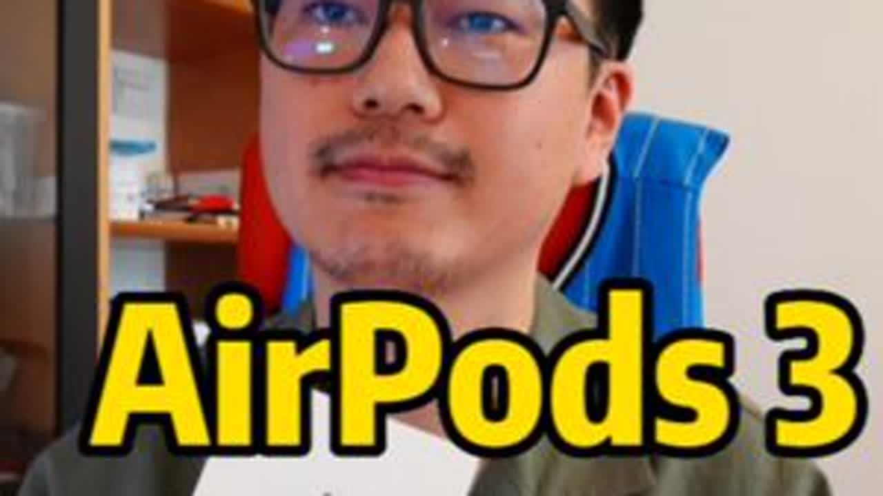 AirPods3！换掉用了五年的AirPods一代！#无线耳机 #蓝牙耳机 #苹果耳机 #苹果airpods #无线蓝牙耳机 #AirPods #airpods3 #Apple #数码产品